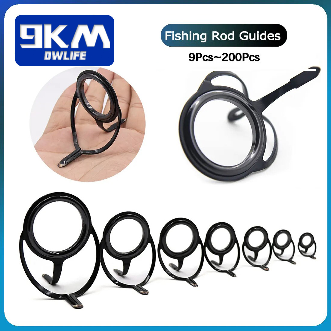 Fishing Rod Guide Replacement - Ремкомплект для удочки, компоненты для сборки