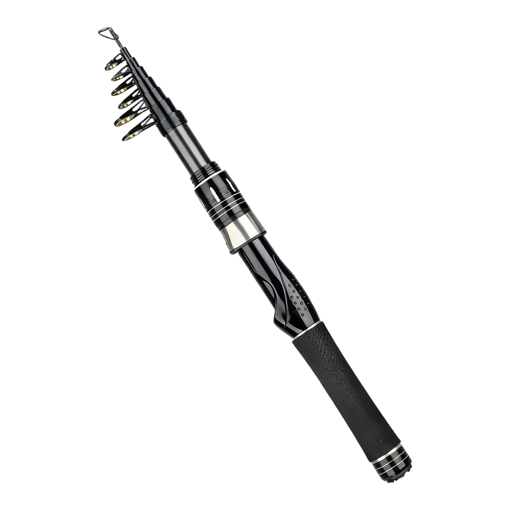 Fishing Rod Casting - Ультралегкая телескопическая карбоновая удочка с керамическими