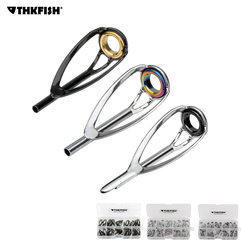Fishing Rod Guide Replacement - THKFISH 50 шт., комплект для ремонта