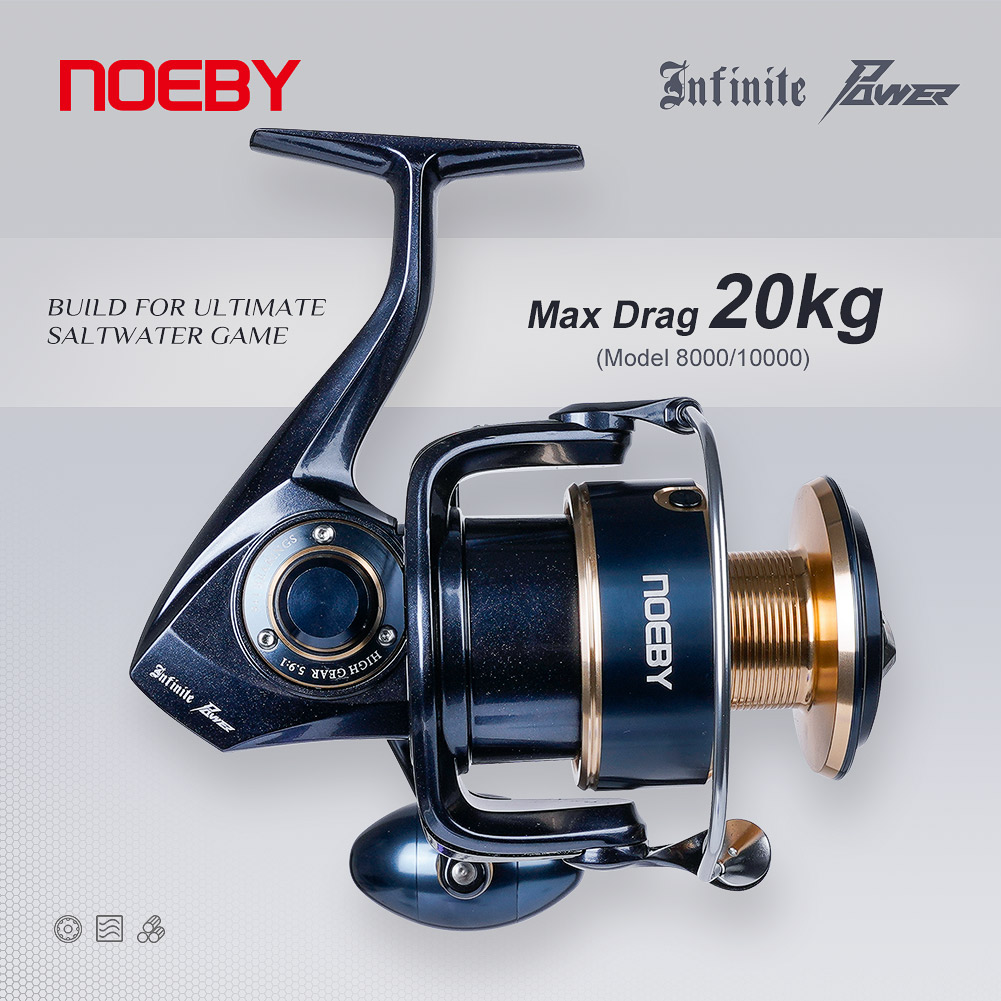 Daiwa Reel Bg - Катушка для спиннинговой рыбалки NOEBY Infinite