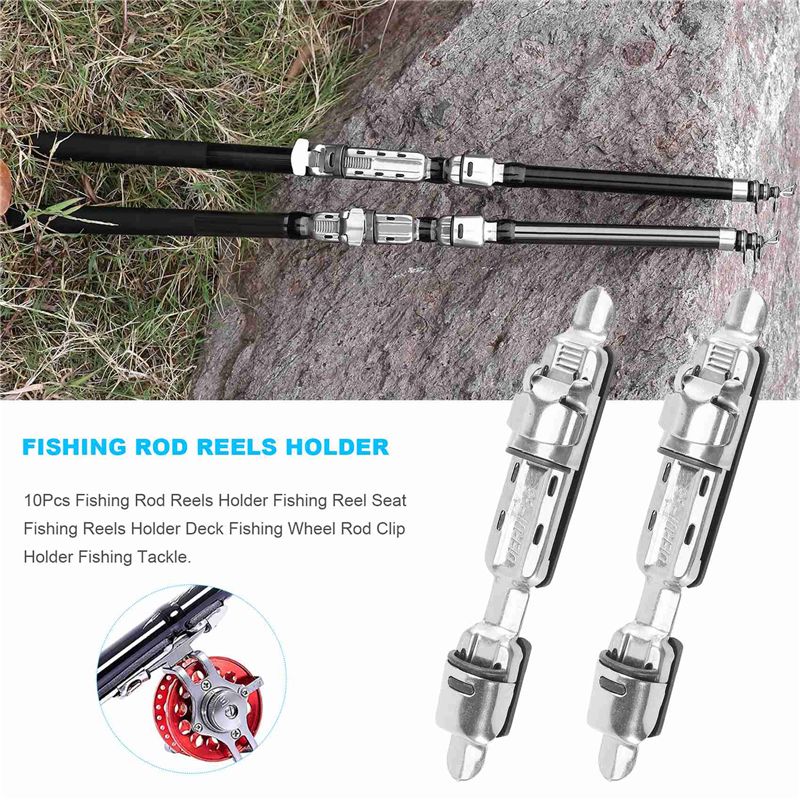 ABPF 10 шт. держателей для рыб – обзор и цена Fishing Rod Holder