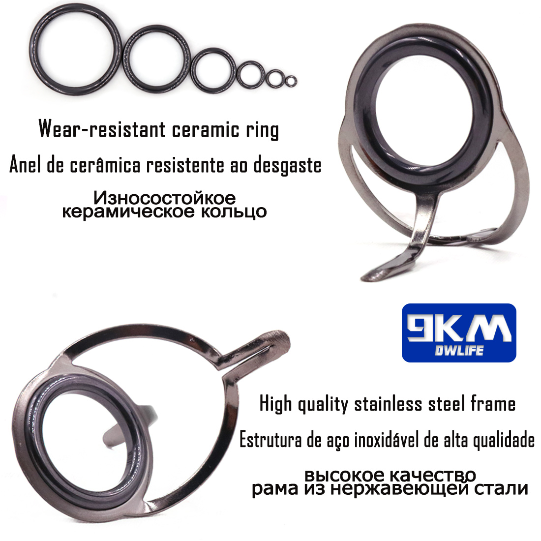 Направляющая для удочки, 9 ~ 2 – обзор и цена Fishing Rod Guide Replacement