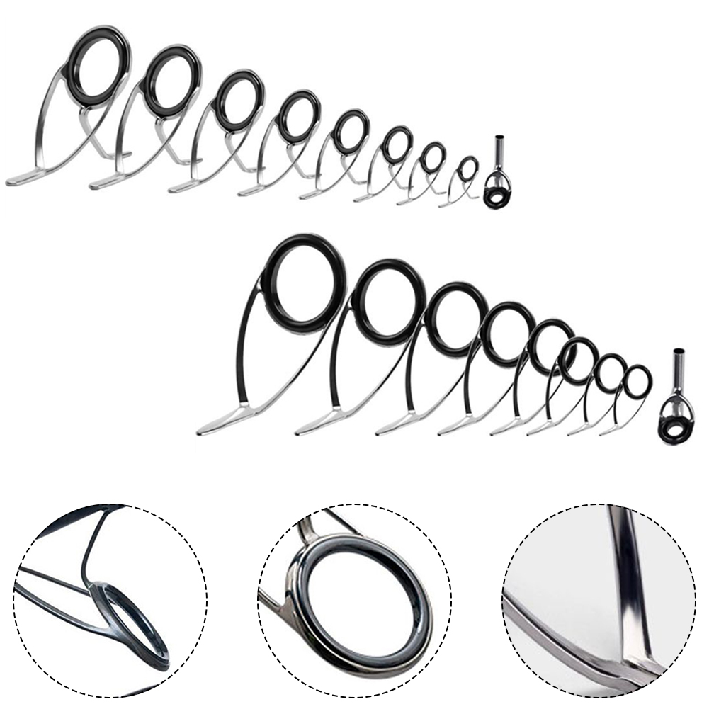 9 шт., набор керамических напр – обзор и цена Fishing Rod Guide Replacement